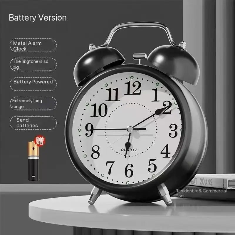 Alarm clock, student specific wake-up tool, powerful wake-up smart 2025 new clock, small timer