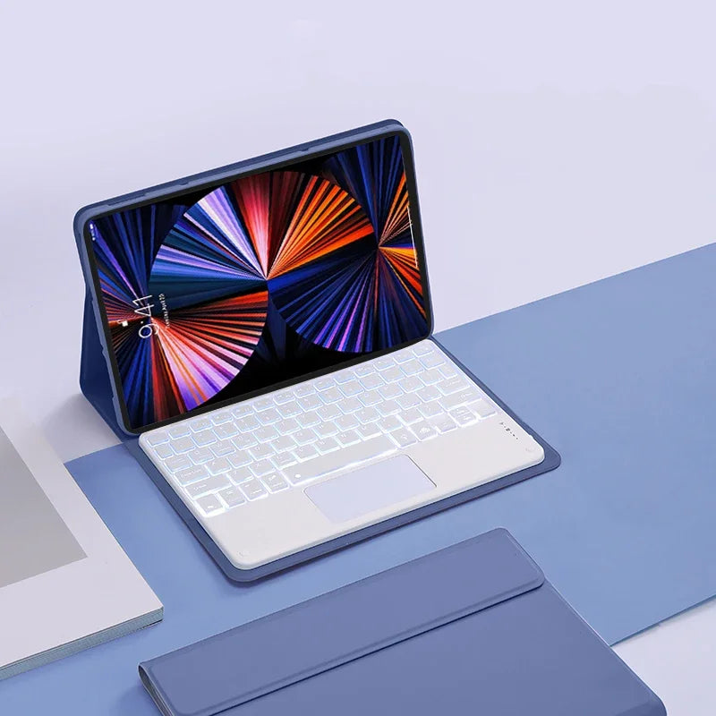 For Lenovo Xiaoxin Pad Pro 2025 Keyboard Case Trackpad Backlit Magnetic Keyboard Cover For Xiaoxin Pad Pro 12.7 2025 Funda