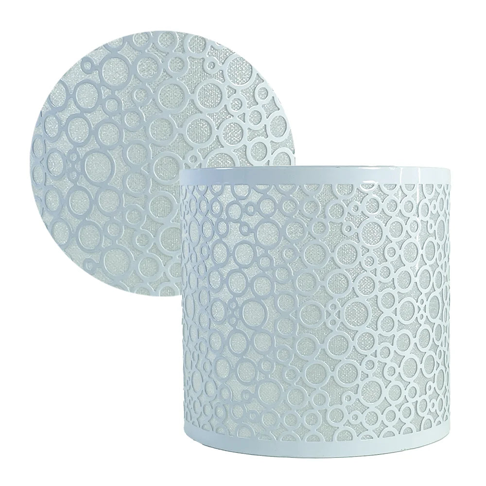 Metal Lamp Shade Classical Elegant Hollow Carving Lampshade For Chandelier Wall Lamp Table Lighting Suitable for E27 Lamp Holder