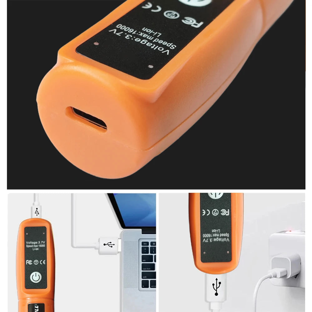 3.7V Cordless Rotary Tool Handheld Cordless Drill Power Rotary Tool for Engraving, Sanding, Polishing, Carving, Cutting, DIY