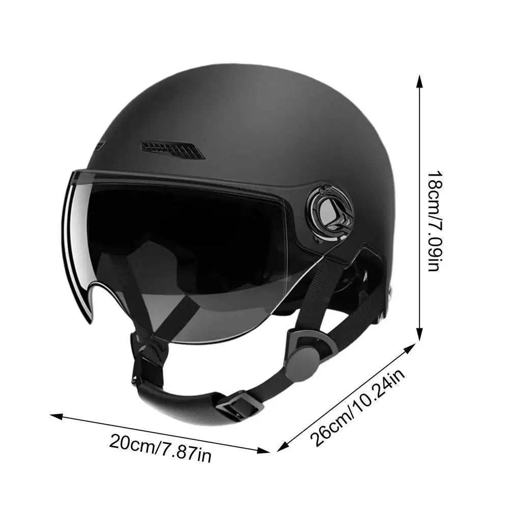 Motorcycle Helmet For Men Women Classic Retro Scooter Half Helmet Cycling Helmet MTBBike Bicycle Motorcycle Helmet