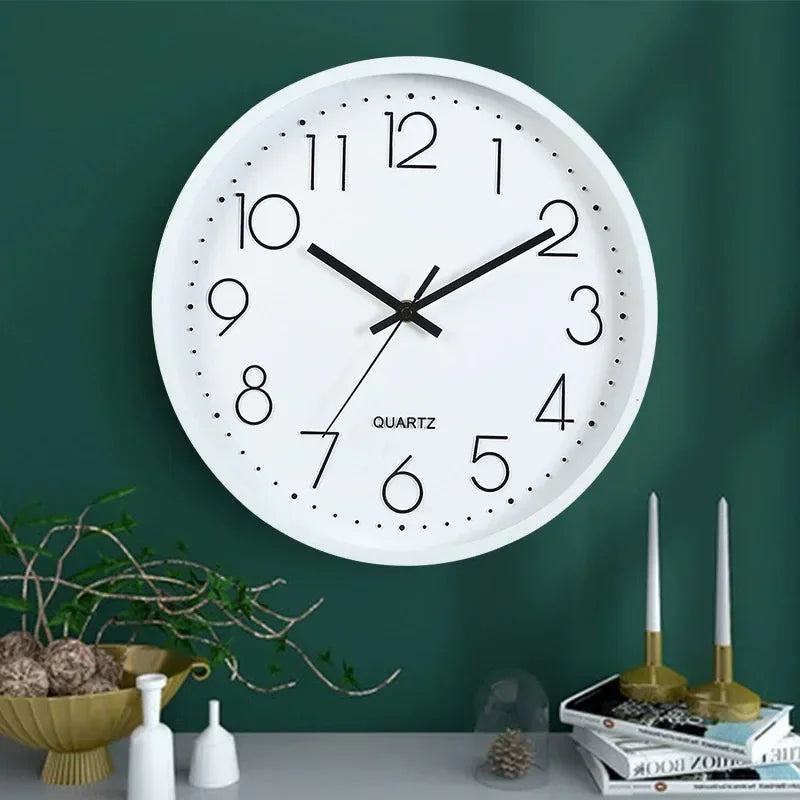 Luminous Wall Clock Large Dial  Wall Hanging Clock Travel Time Accuracy Travel Time Accuracy for School Decoration Bedroom