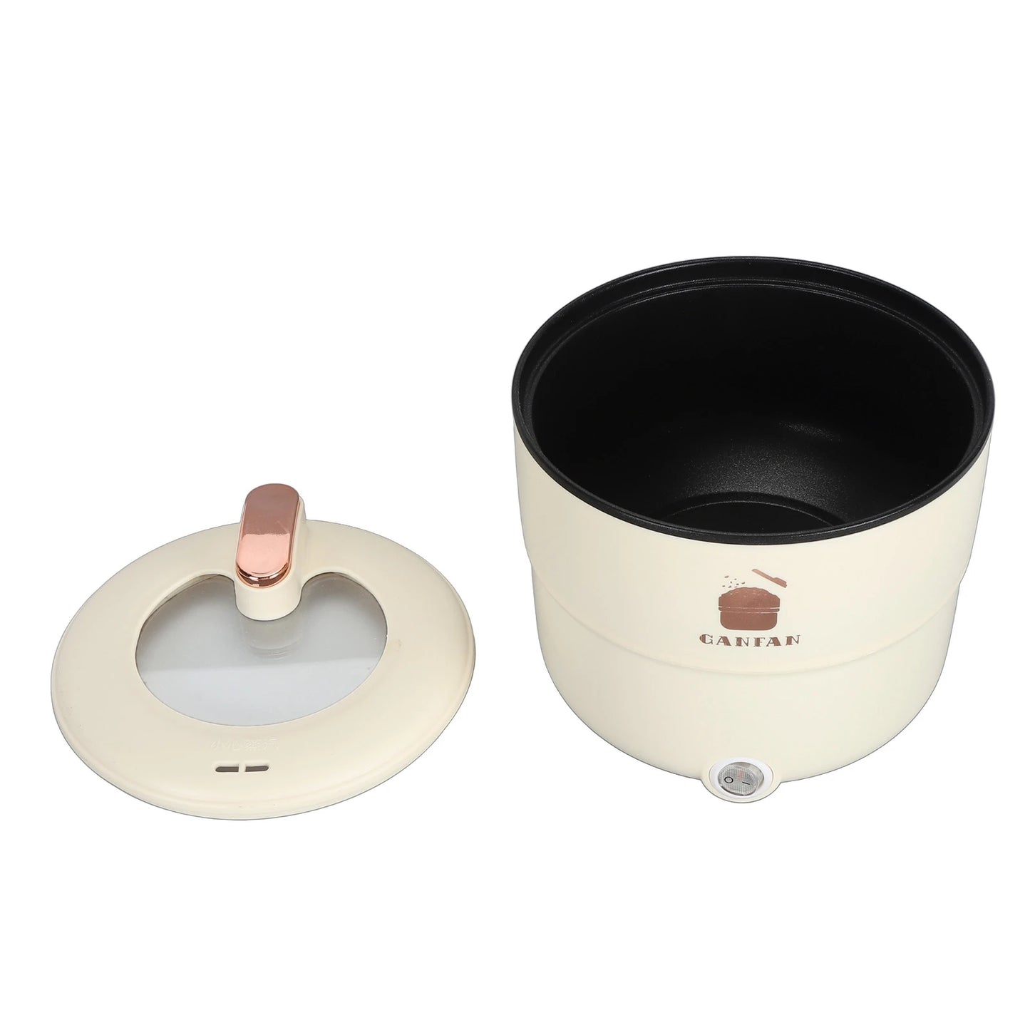 Rice Cooker Maker 1.8L Multifunctional Electric Rice Cooker Anti Scald  Double Layers Anti Stick Coating for Stewing