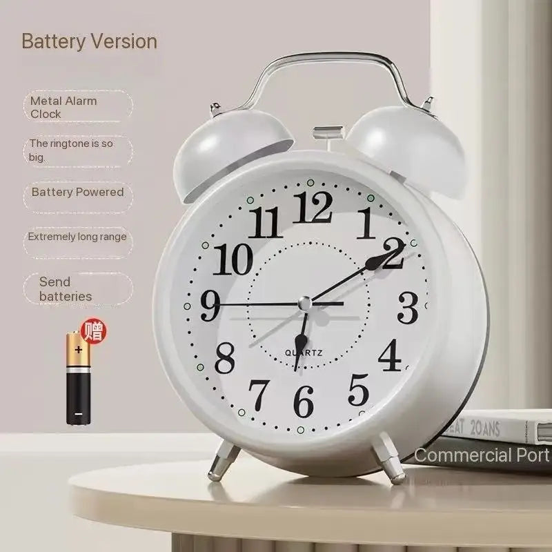 Alarm clock, student specific wake-up tool, powerful wake-up smart 2025 new clock, small timer