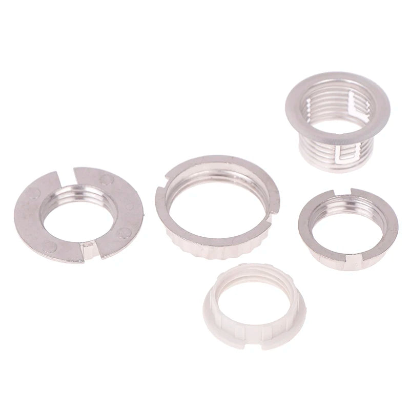10pcs Metal Lamp Shade Ring G9 Lamp Shade Reduction Ring G9 Lamp Holder Ring, M20 Lamp Shade Bracket Adapter Ring