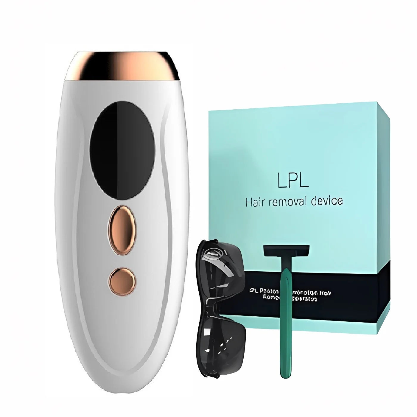 IPL Laser Hair Removal Device 990,000 Flashes Painless Permanent Hair Remover for Women