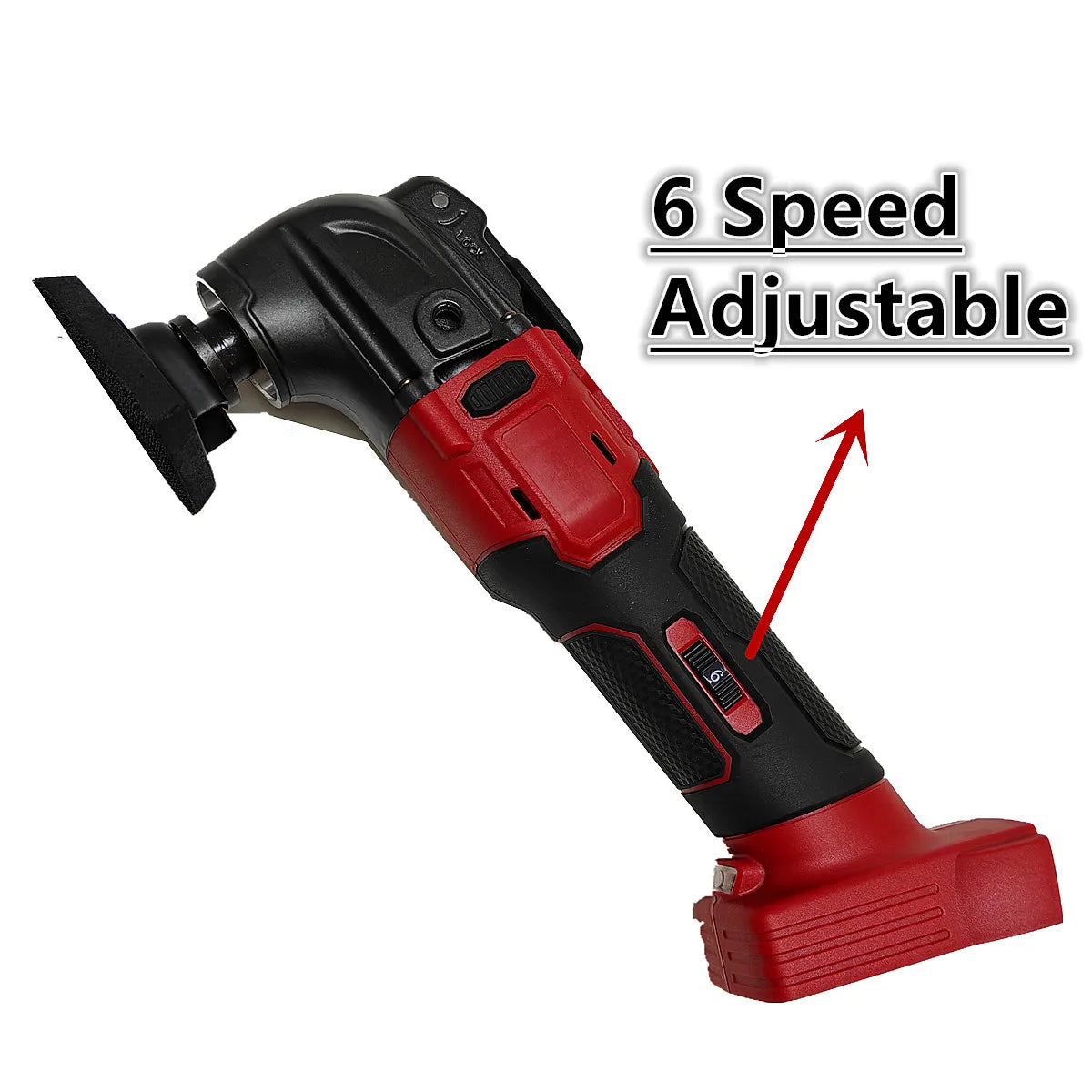 For Milwaukee 18V Battery Brushless Oscillating Multi Function Tool 6 Gears Cordless Vibration Trimmer Cutting Saw Power Tools