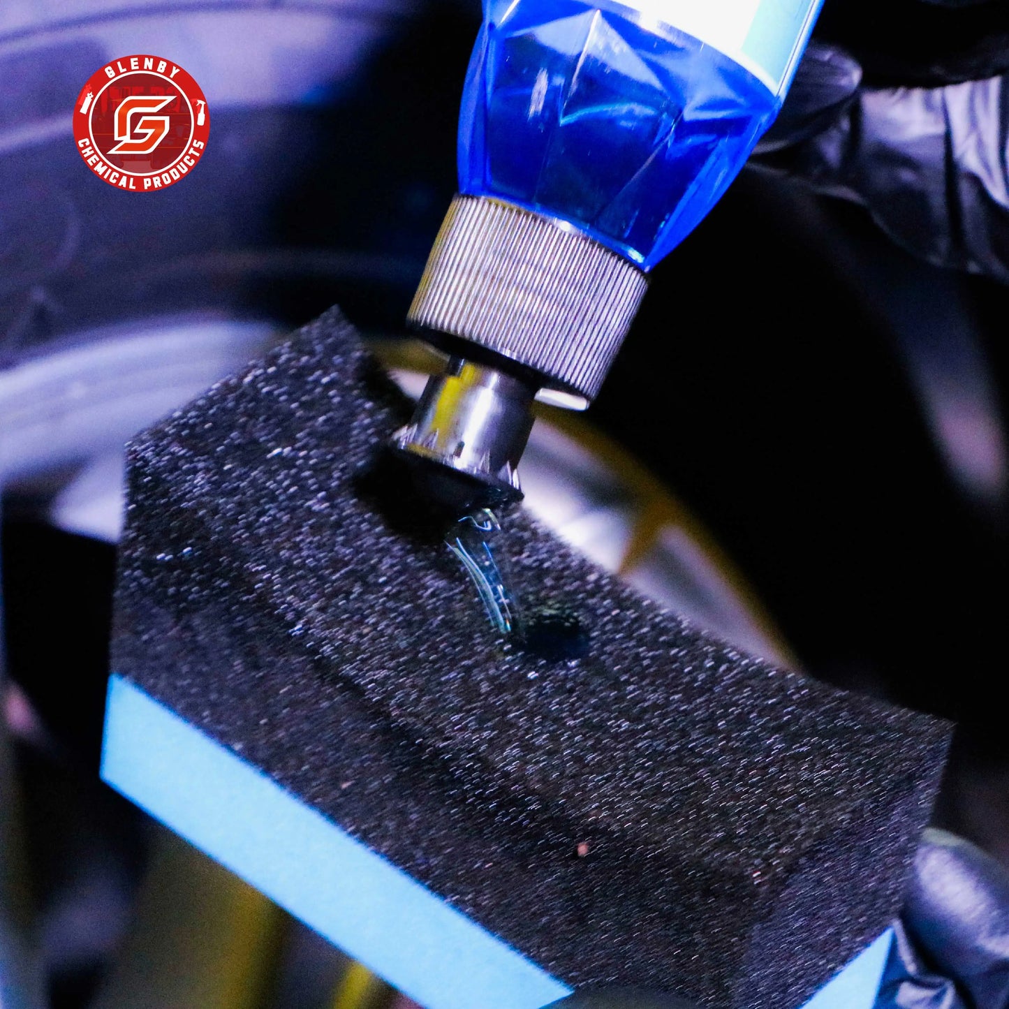 Glenby GL6A Tire Wet Specially Formulated Tire Shine Keep Them Looking Wet Black and Glossy With One Quick Spray