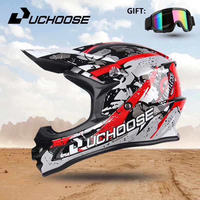 Motorcycle Helmet Professional Motocross Off Road Helm Children Off-road Casque Capacete De Motocicleta