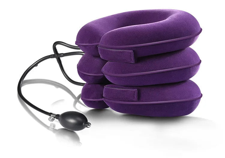 Neck Stretcher Inflatable Air Neck Traction Apparatus Device Soft Neck Cervical Collar Pillow