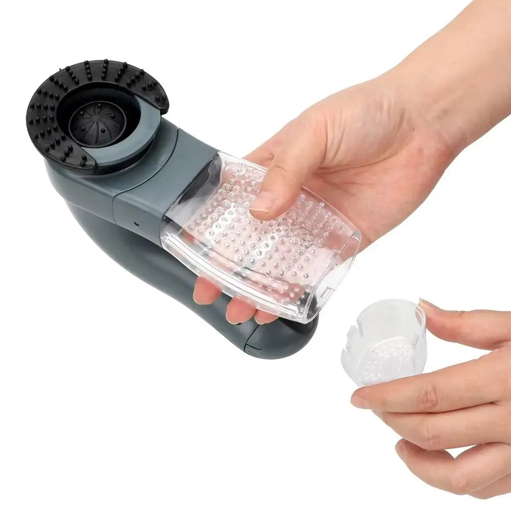 Electric Handheld Pet Vacuum Cleaner Strong Suction Portable Pet Grooming Suction Device Vacuum Convenient Animals Hair Comb