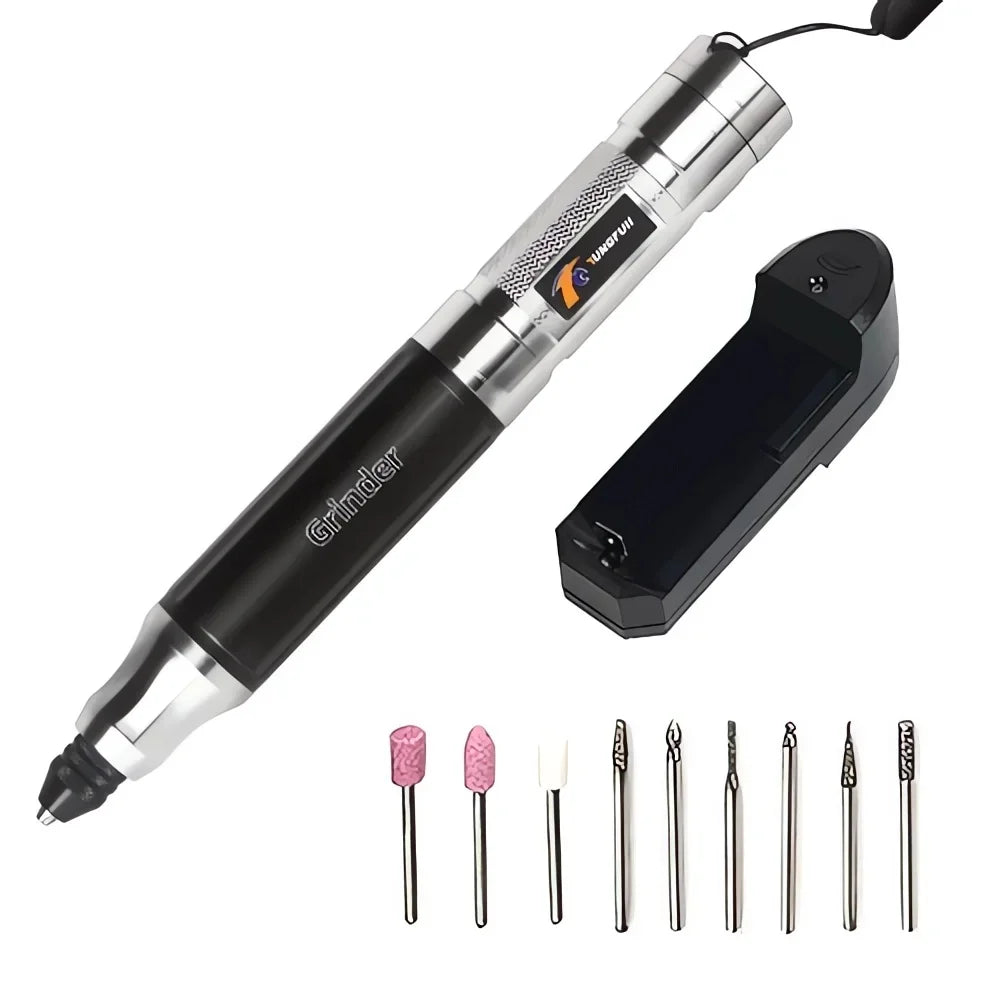 Cordless Mini Drill Engraving Power Tool Polisher Dremel Accessory Power Drill Tool (No Battery)