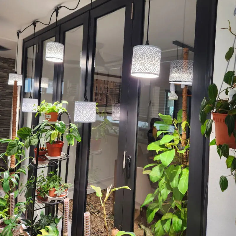 Metal Lamp Shade Classical Elegant Hollow Carving Lampshade For Chandelier Wall Lamp Table Lighting Suitable for E27 Lamp Holder