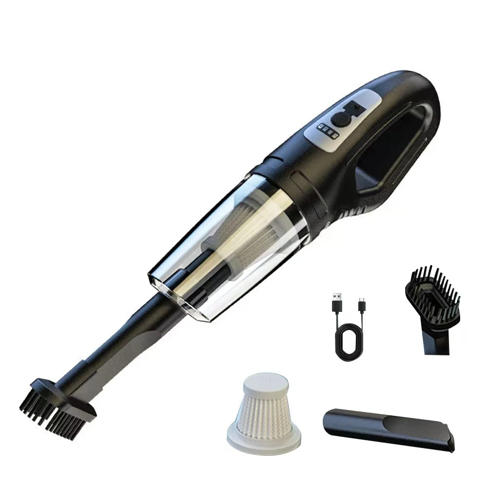 Handheld Car & Home Vacuum Cleaner Powerful Cordless Rechargeable Mini Cleaner
