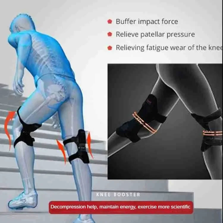 Power Lift Knee Brace – Patella Support & Walking Assistance for Seniors