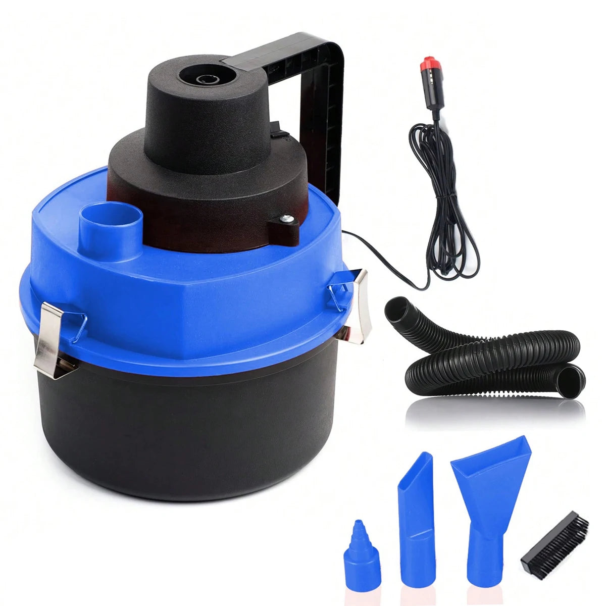 12V Handheld Car Vacuum Cleaner Strong Suction Wet & Dry Portable for Home & Car