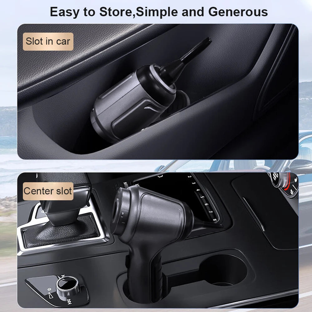 Wireless Handheld Car Vacuum Cleaner High-Power Suction & Blower for Home & Car