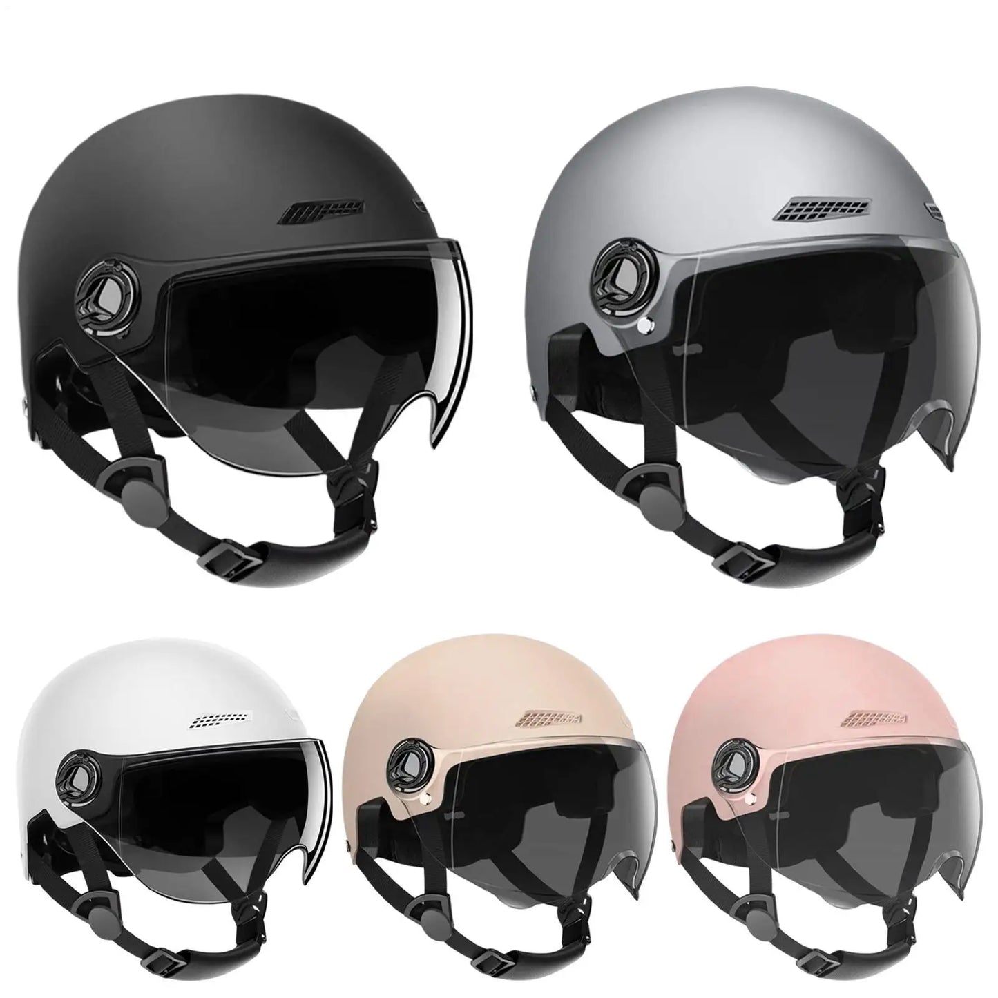 Motorcycle Helmet For Men Women Classic Retro Scooter Half Helmet Cycling Helmet MTBBike Bicycle Motorcycle Helmet