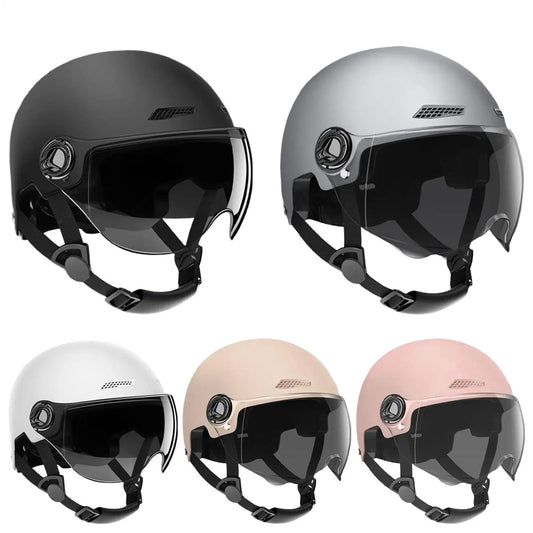 Motorcycle Helmet For Men Women Classic Retro Scooter Half Helmet Cycling Helmet MTBBike Bicycle Motorcycle Helmet