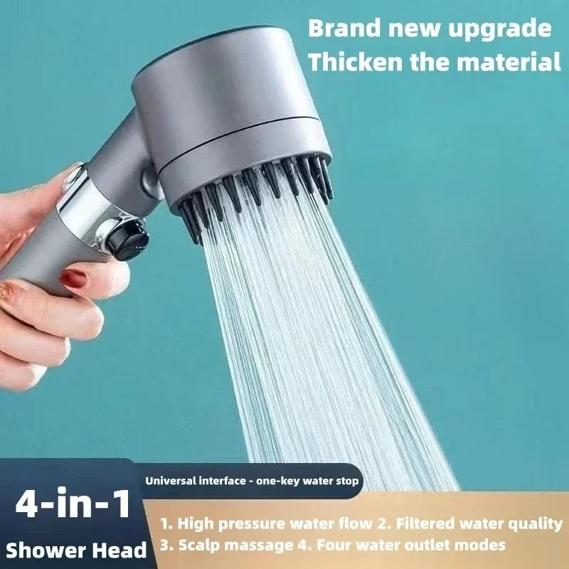 Shower Head High Pressure Head Rainfall High Preassure Water  Saving Bathroom Accessary Pressurized Nozzle Universal Adaptation
