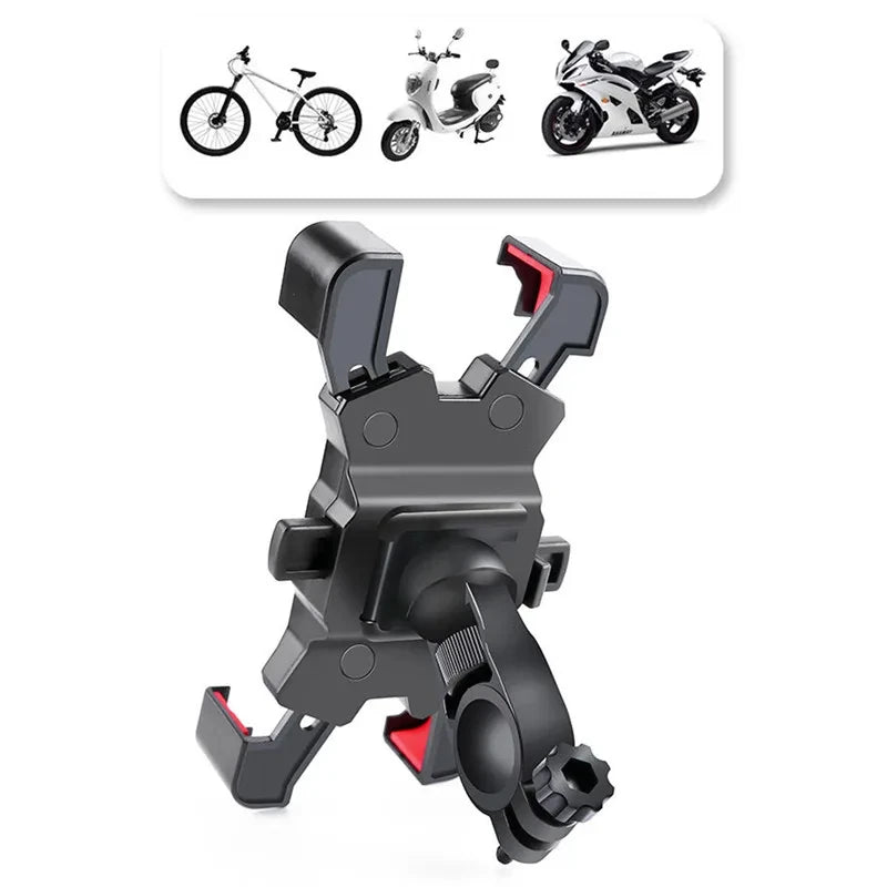 360° Rotatable Bicycle & Motorcycle Phone Holder Adjustable Stand for Cycling & GPS
