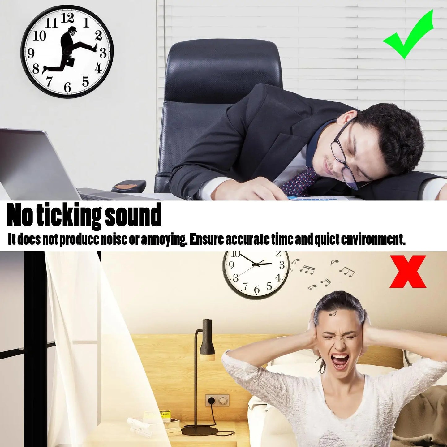 British Comedy Inspired Ministry Of Silly Walk Wall Clock Comedian Home Decor Novelty Wall Watch Funny Walking Silent Mute Clock