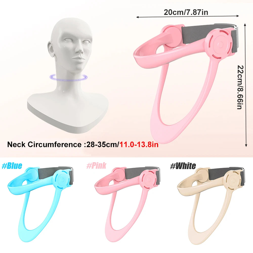 Neck Support,Adjustable Neck Brace,Neck Stretcher Exerciser Cervical,Neck Traction Device,Correction for Spine Pressure