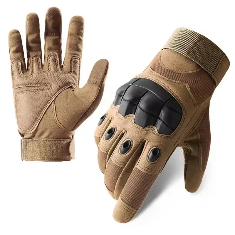 Motorcycle Off-road Riding Gloves for Men Breathable Cool Summer All Finger Gloves Touch Screen Portable Outdoor Sport Accessory