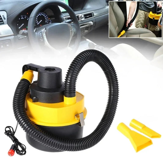 12V Handheld Car Vacuum Cleaner Strong Suction Wet & Dry Portable for Home & Car