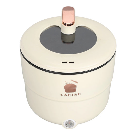 Rice Cooker Maker 1.8L Multifunctional Electric Rice Cooker Anti Scald  Double Layers Anti Stick Coating for Stewing