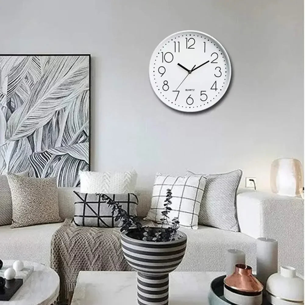 Luminous Wall Clock Large Dial  Wall Hanging Clock Travel Time Accuracy Travel Time Accuracy for School Decoration Bedroom