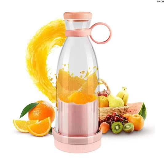 1pc 420ml Personal Size Blender, Portable Blender, Battery Operated USB Blender, Smoothies  Blender Bottle  Portable Juicer
