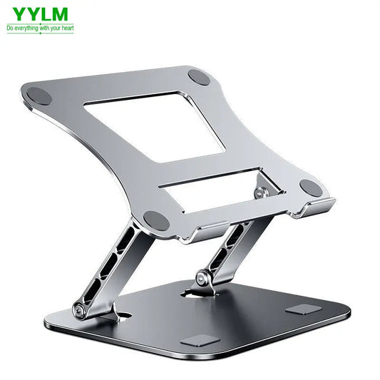 Adjustable Aluminum Phone & Tablet Stand Portable Folding Laptop Holder up to 17"