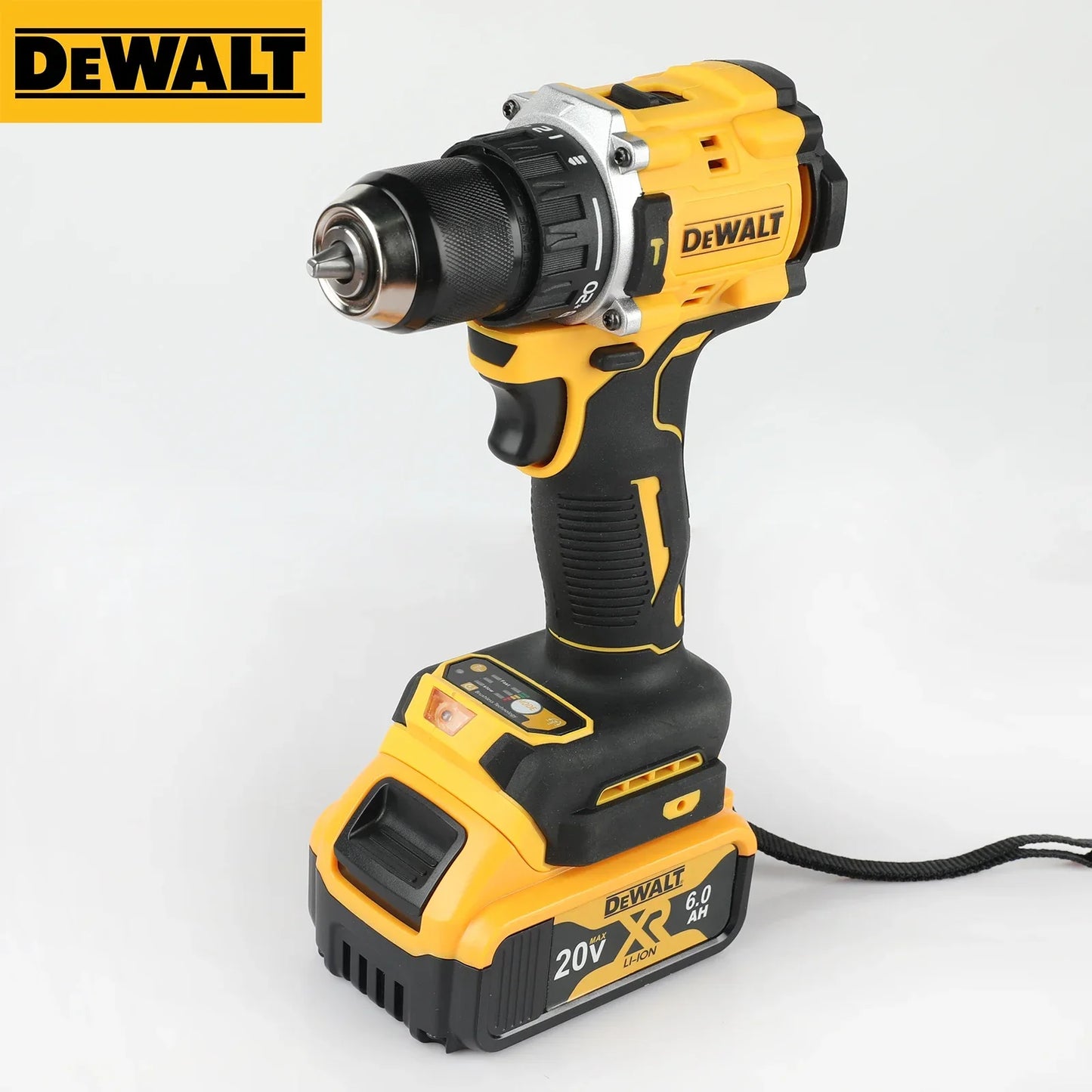 DEWALT DCD805 Cordless Drill 20V Power Tool Brushless Impact Drill Cordless Electric Screwdriver, Home DIY Power Tool
