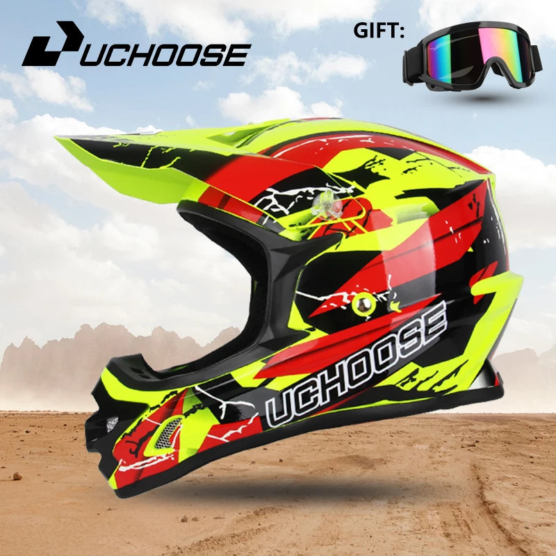 Motorcycle Helmet Professional Motocross Off Road Helm Children Off-road Casque Capacete De Motocicleta