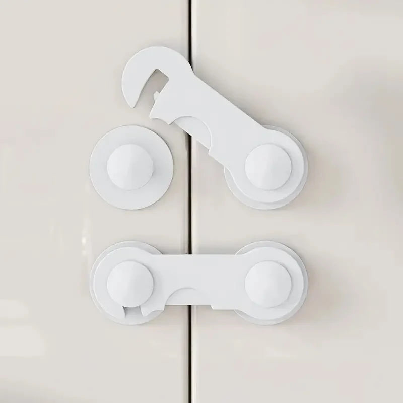 10PCS Baby Safety Locks for Cabinets, Drawers & Doors Childproof Home Protection
