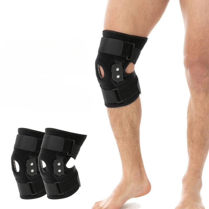 Hinged Knee Brace – Adjustable Patella Support for Pain Relief & Injury Protection