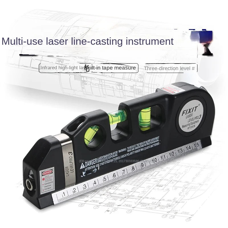 Cross-Line Laser Level – Precision Measuring Tool for Home & Construction
