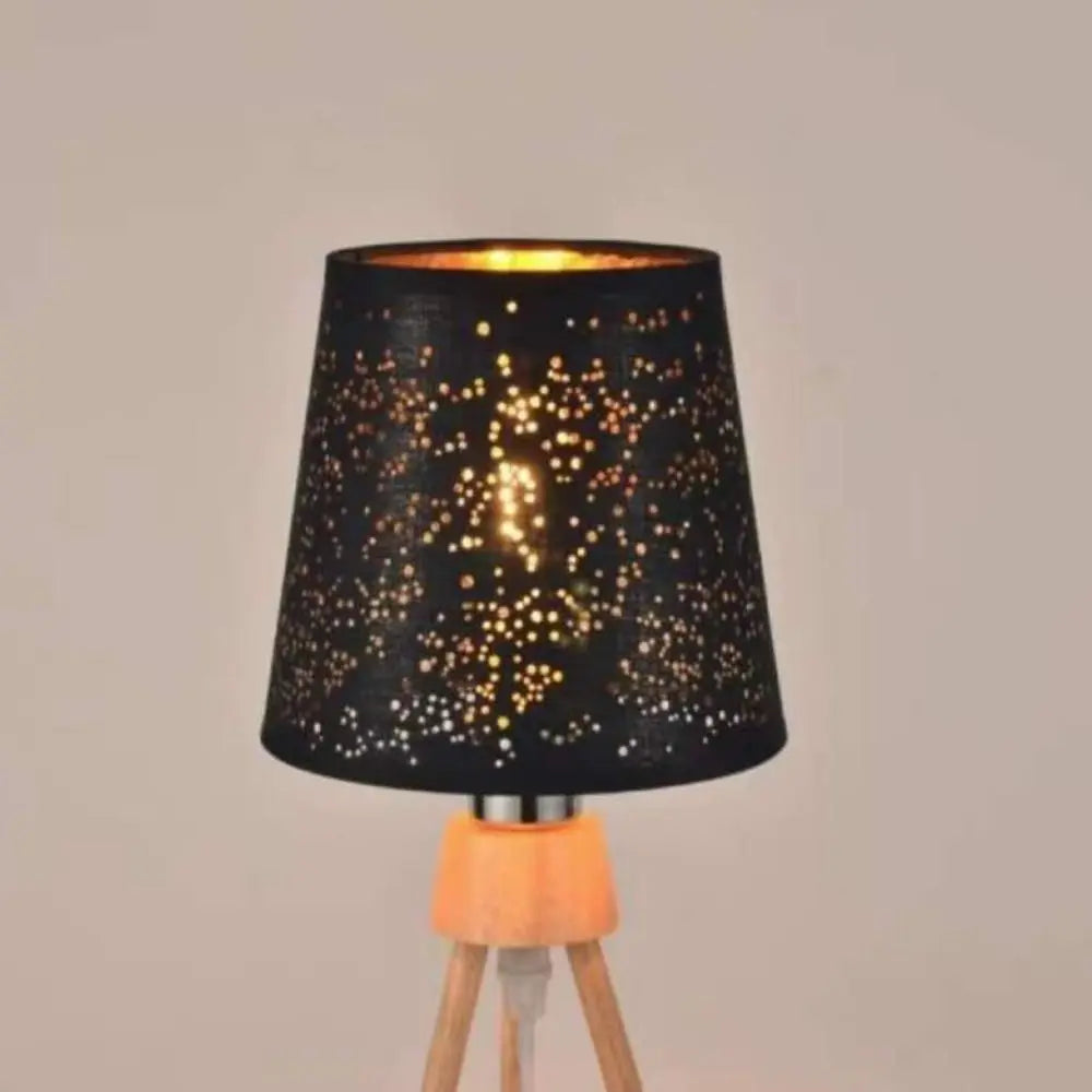 Reusable Cloth Lamp Shade Hollow-Out Ambience Protective Clip Bulb-Lampshade Light Fittings Internal Golden Lampshades Home