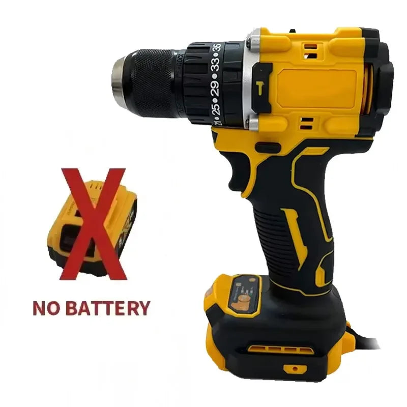 Fit DEWALT DCD805 Brushless Impact Drill Cordless Electric Screwdriver Multi-Function Hand Drill 20V Power Tools