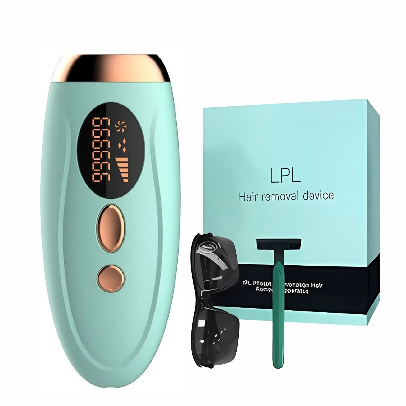 IPL Laser Hair Removal Device 990,000 Flashes Painless Permanent Hair Remover for Women