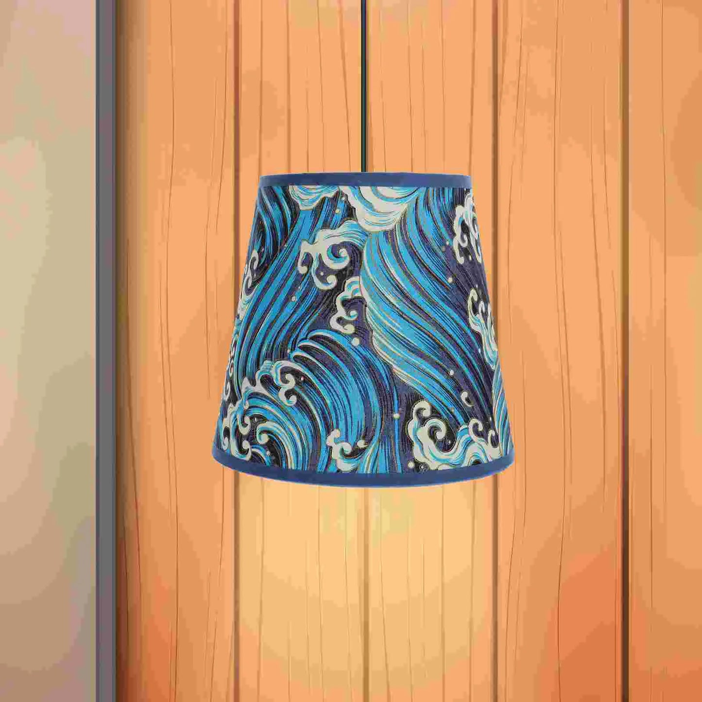 Large Fabric Lamp Shades Stylish Pattern Design ,Desk Lamps,Floor Lamps, Indoor Decorative Lampshades with Soft Light Diffusion