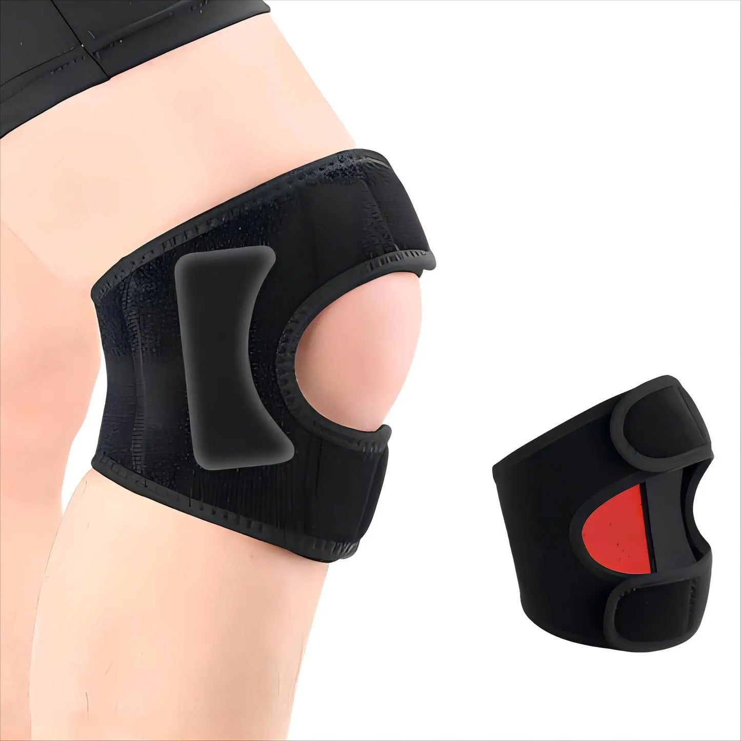 Adjustable Knee Brace – Patella Support with Removable Sponge for Pain Relief