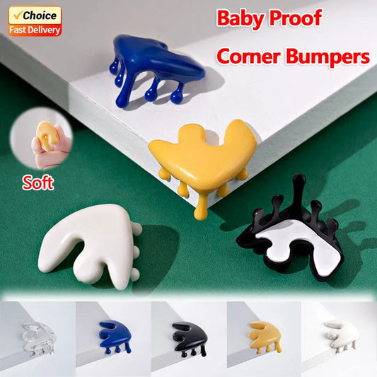4PCS Safety Corner Guards Childproof Furniture Edge Protectors for Home & Office