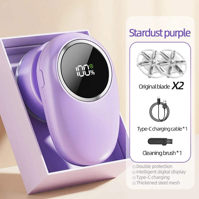 Electric Lint Remover USB Rechargable Cloth Fabric Shaver Fluff Pellet Remove Machine for Clothes Sweater Hairball Trimmer