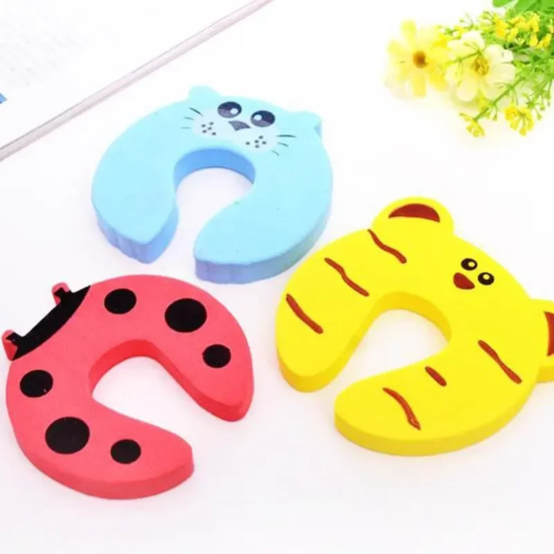 2/5PCS Baby Safety Door Stoppers Anti-Pinch Finger Protectors for Furniture & Kids