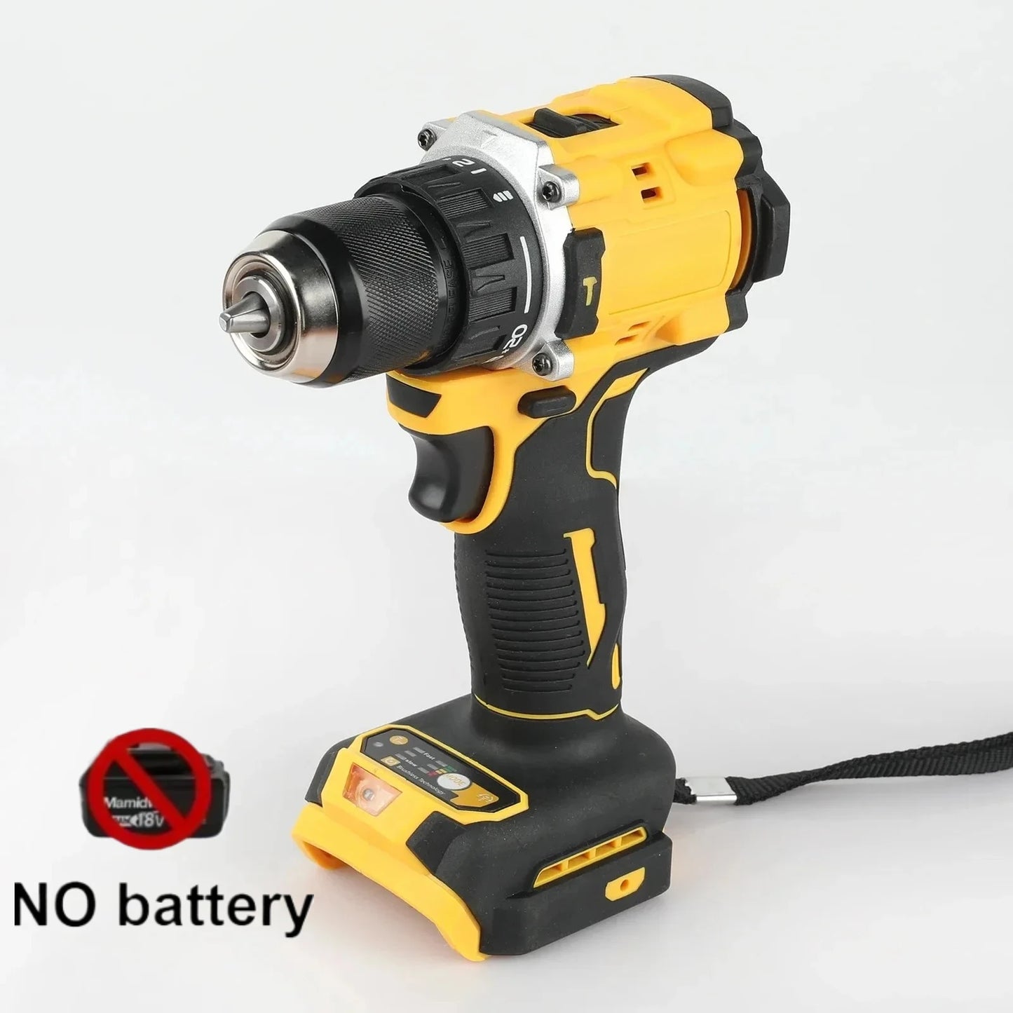 Fit DEWALT DCD805 20V Portable Power Tool Brushless Impact Drill Cordless Electric Screwdriver Multifunctional Hand Drill