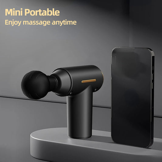 Mini Muscle Massage Gun – Portable Deep Tissue Vibrating Massager