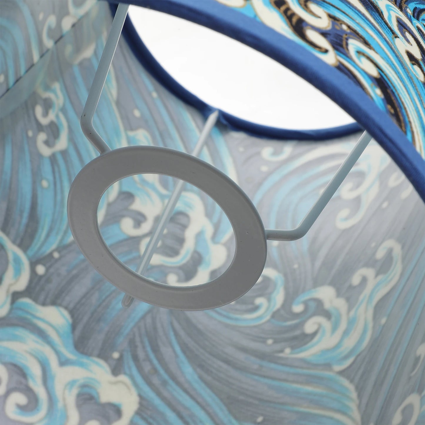 Large Fabric Lamp Shades Stylish Pattern Design ,Desk Lamps,Floor Lamps, Indoor Decorative Lampshades with Soft Light Diffusion