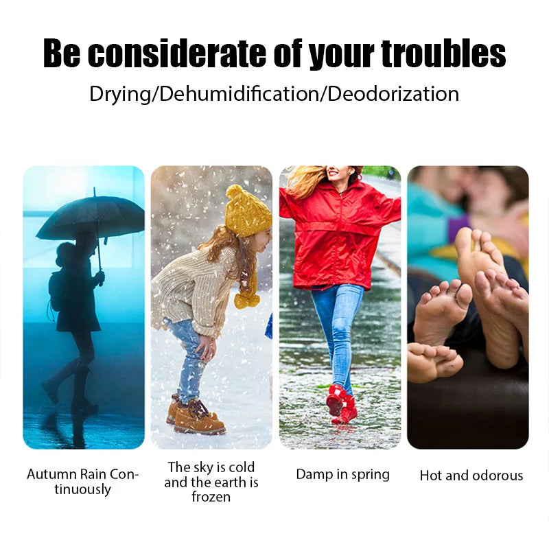 Electric Shoe Dryer & Boot Warmer Fast Drying Deodorizer with UV for Home Use